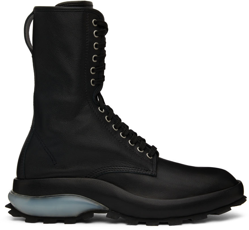 jil sander lace up boots