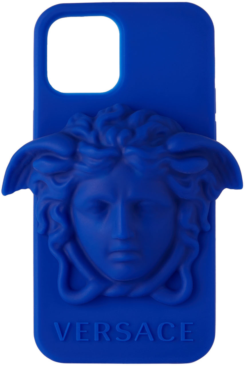 Versace Blue Medusa iPhone 12/12 Pro Case Versace