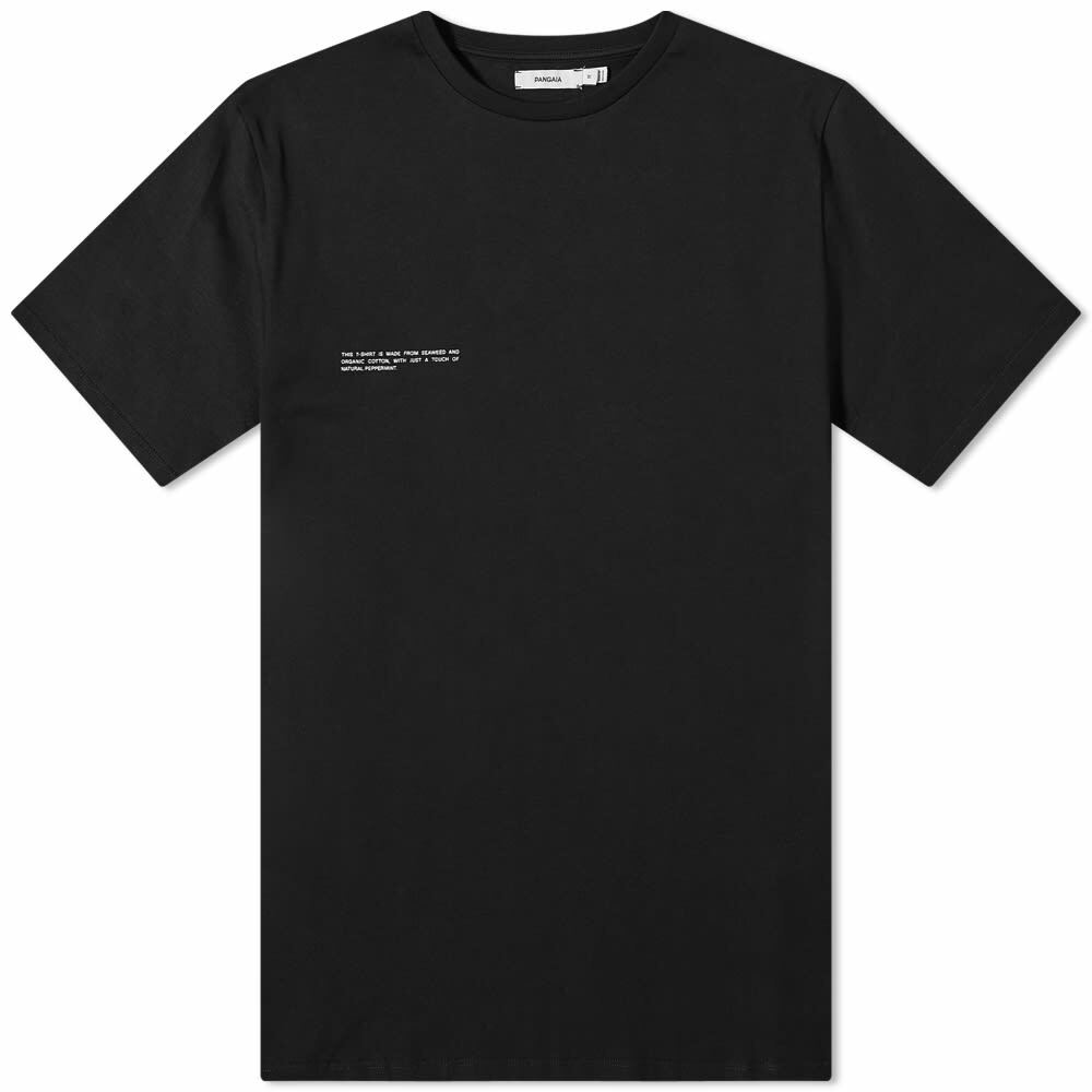 Pangaia Organic Cotton C-Fiber T-Shirt in Black Pangaia