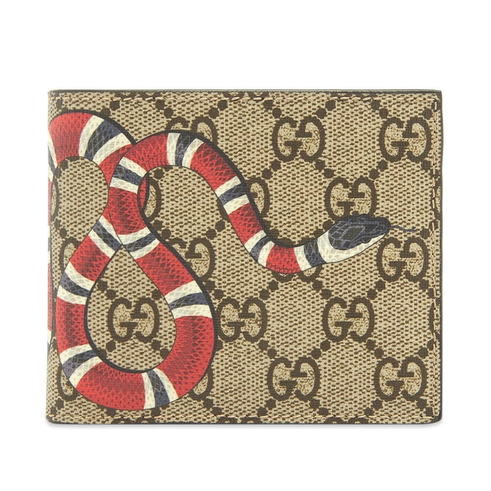 Photo: Gucci GG Supreme Snake Wallet