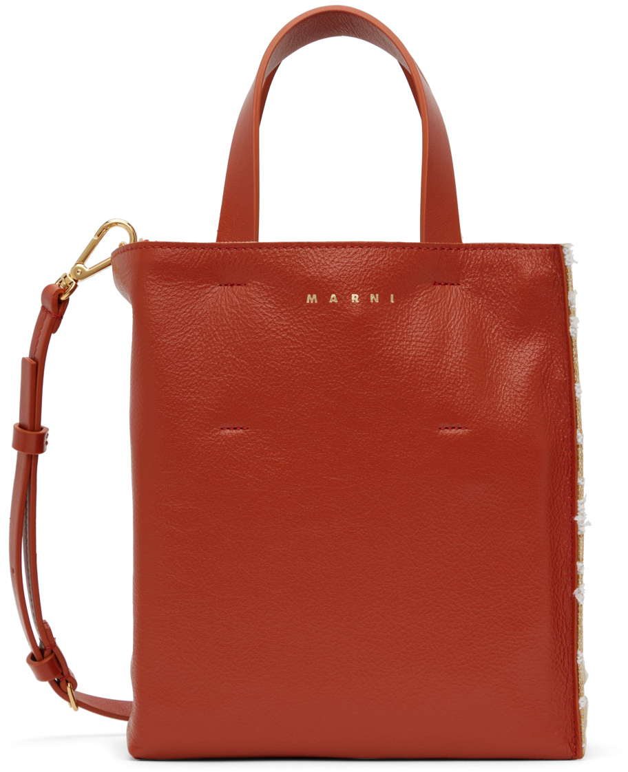 Marni Beige Mini Museo Messenger Bag Marni