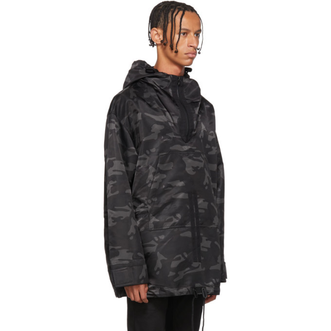 Nomenklatura Studio Black and Grey Limited Edition Lo-Tek Anorak Jacket ...