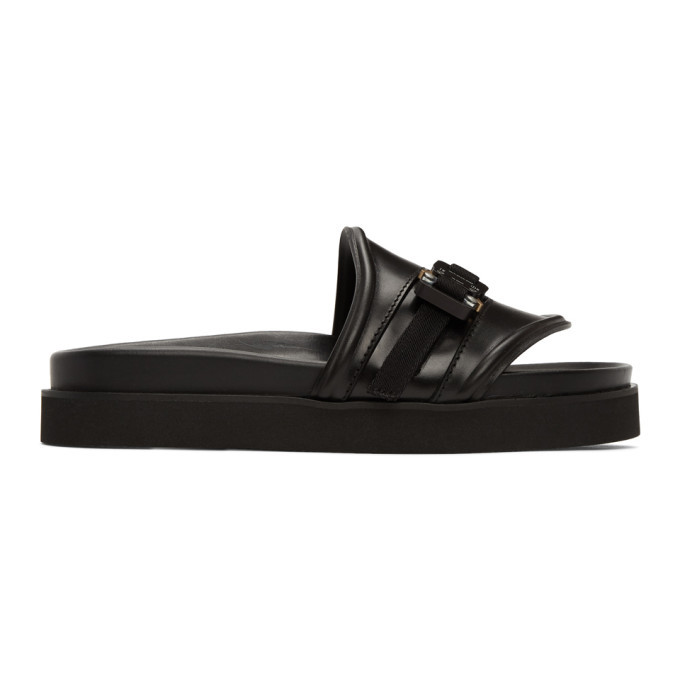 black buckle slides