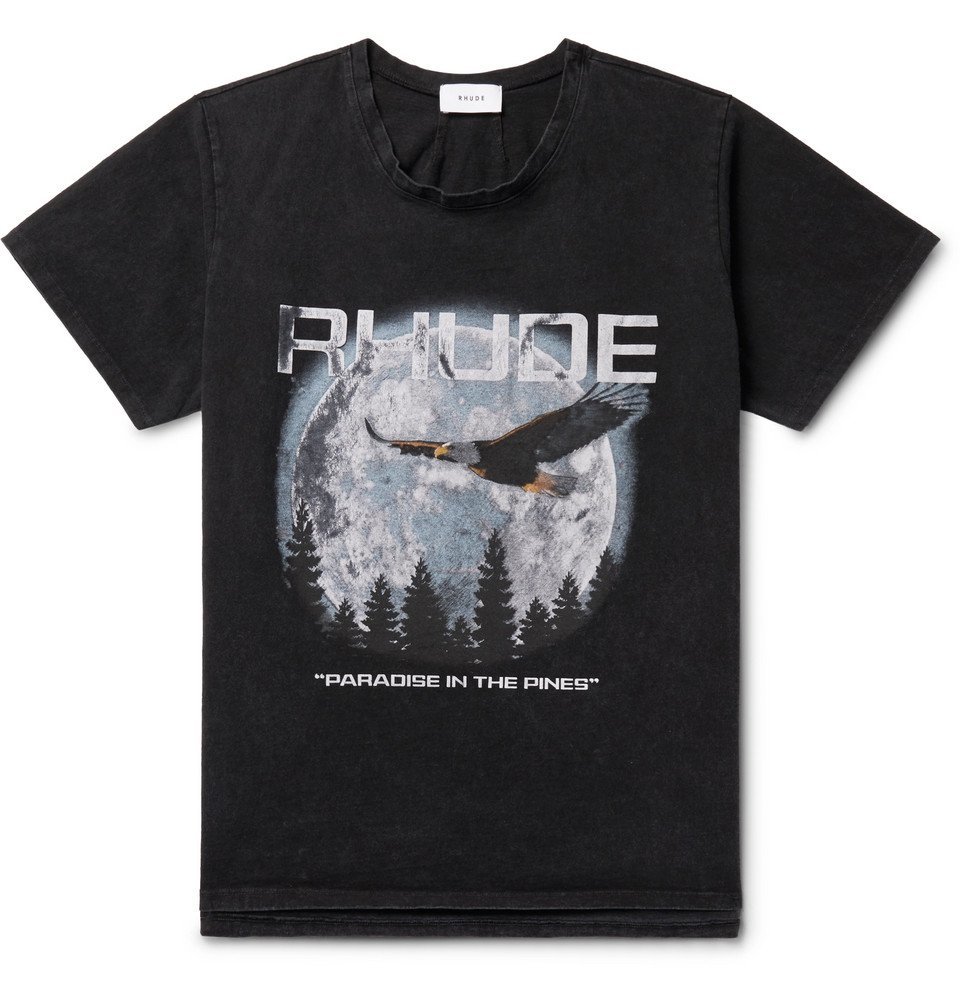 rhude mens t shirt