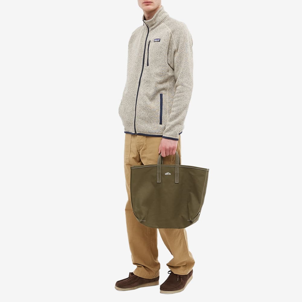 Danton Men's Canvas Tote Bag in Army Danton