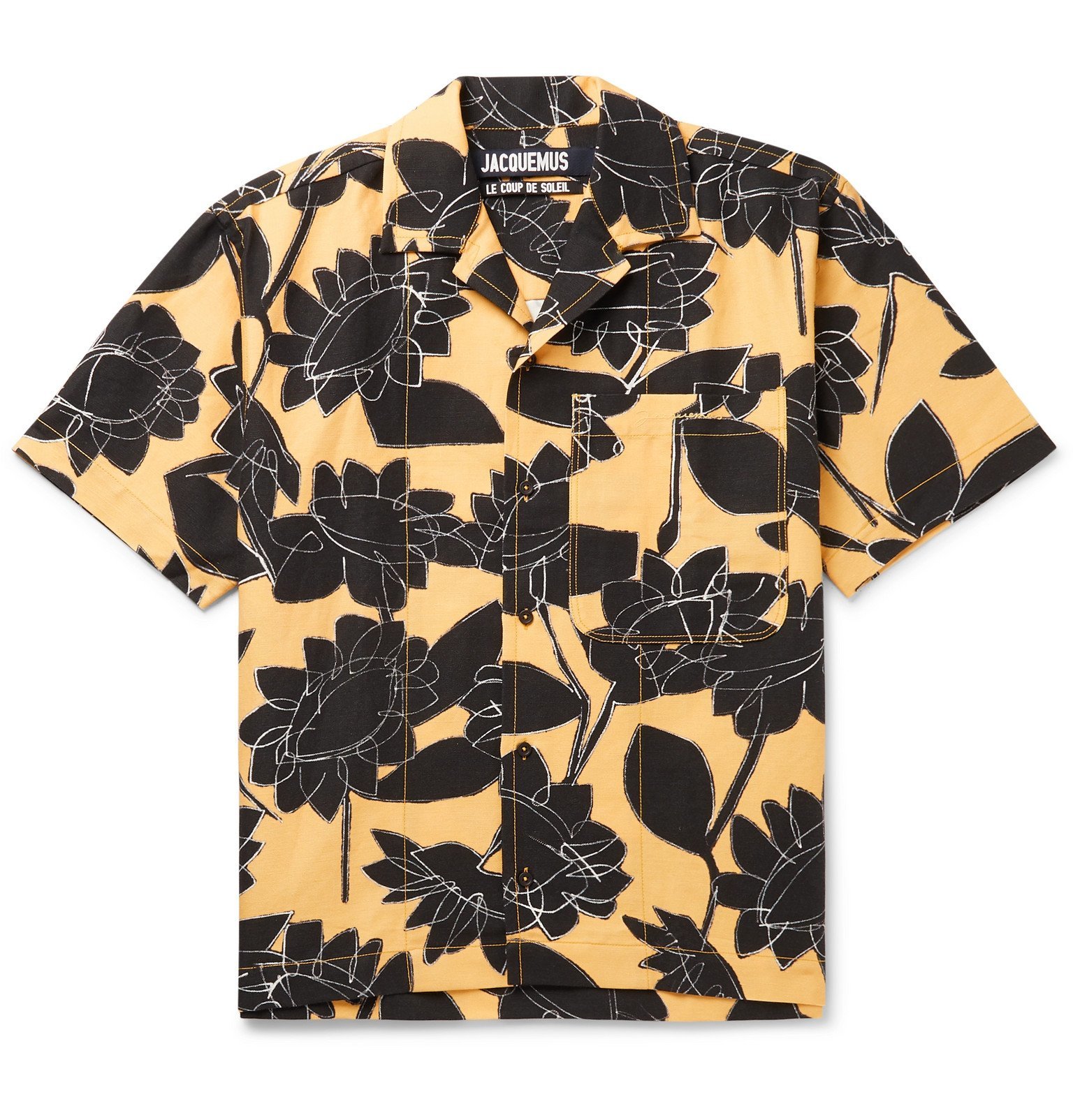 Jacquemus - Jean Camp-Collar Printed 