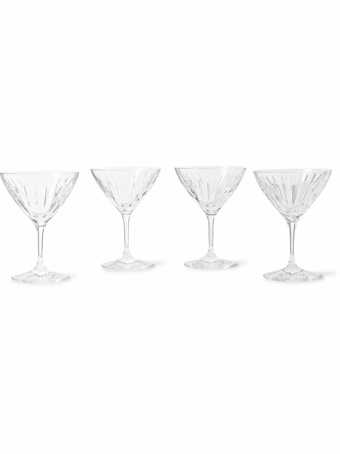 Soho Home Roebling Set of Four Crystal Cocktail Glasses Soho Home