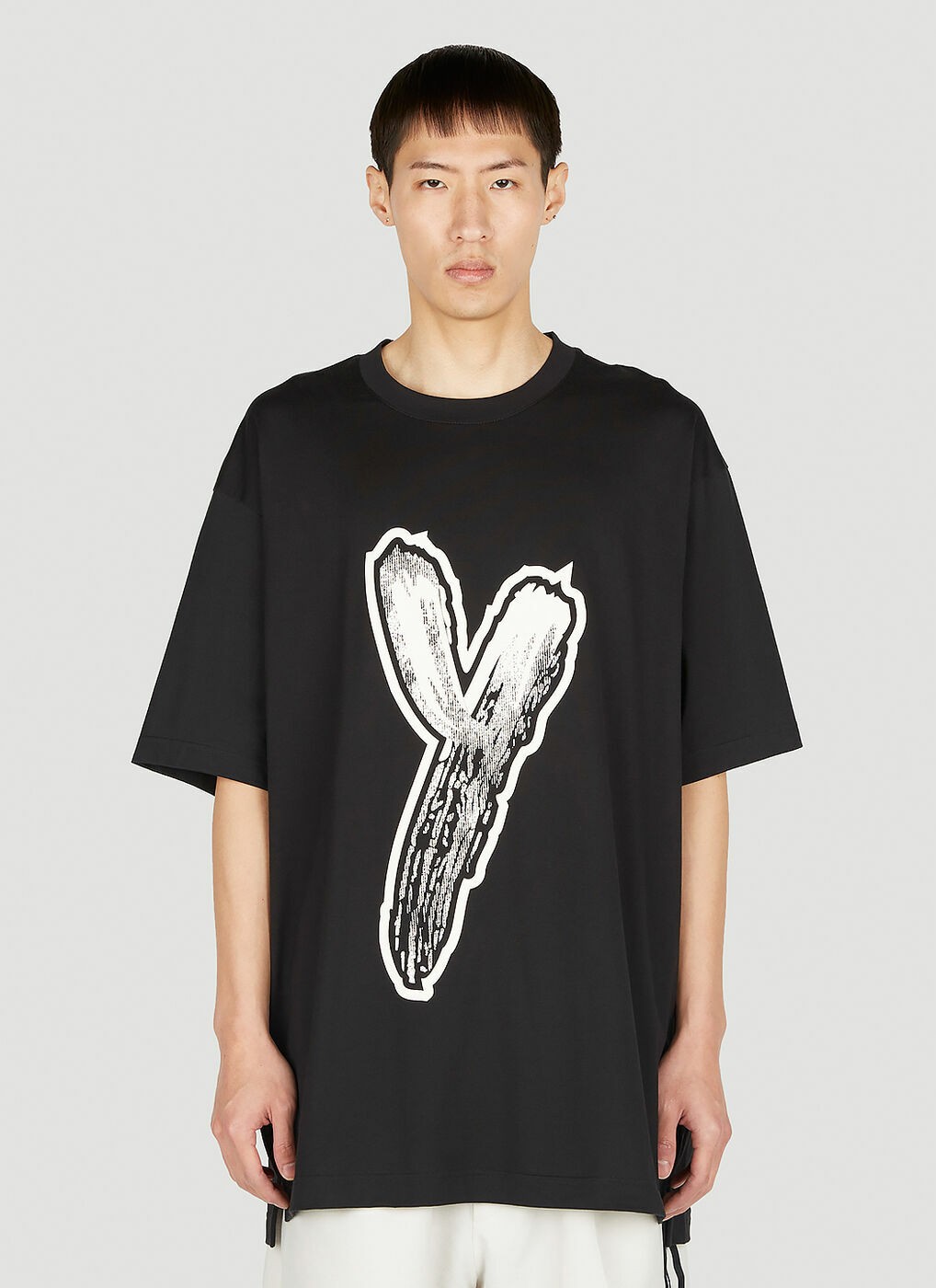 Y-3 - Logo T-Shirt in Black Y-3