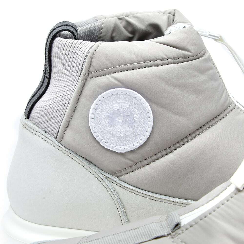 Canada Goose Women's Cypress Puffer Boot in Limestone/White Canada Goose