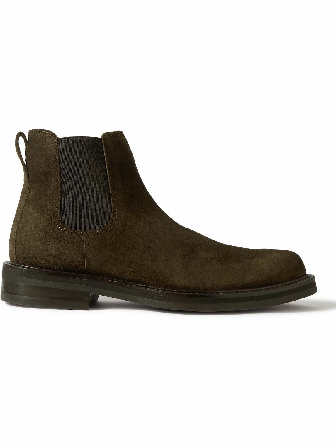 Mr P. - Olie Suede Chelsea Boots - Green Mr P.