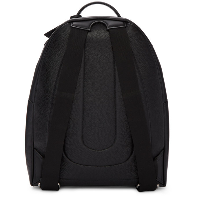 Smythson Black Burlington Backpack Smythson