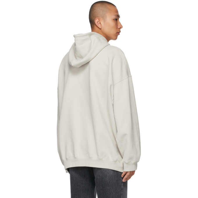 balenciaga off white hoodie