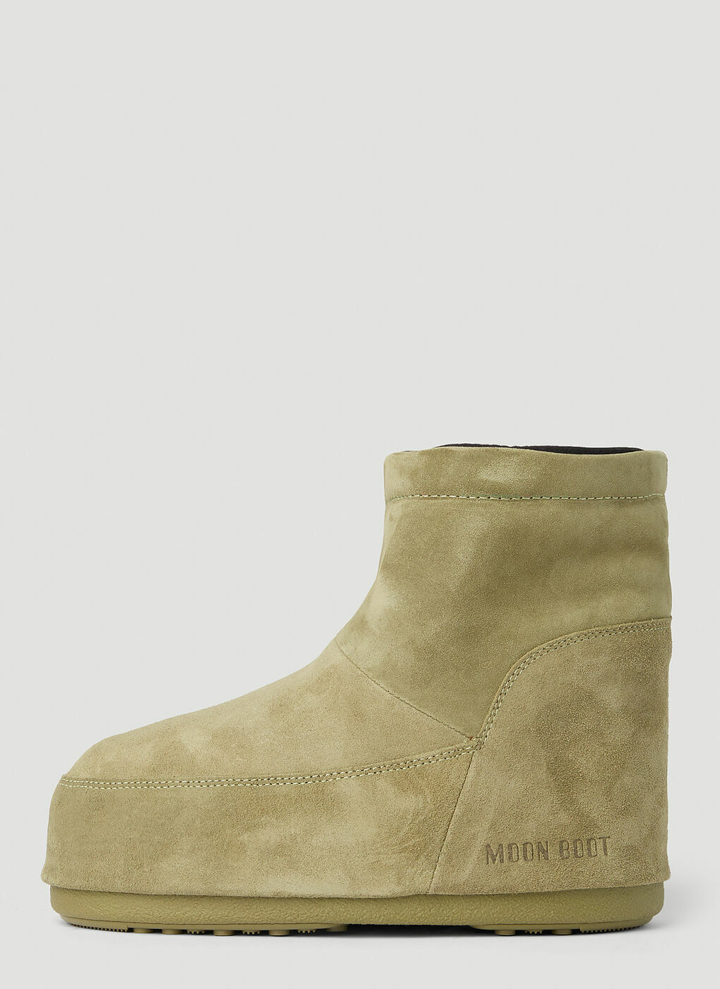 Moon Boot - No Lace Boots in Khaki Moon Boot