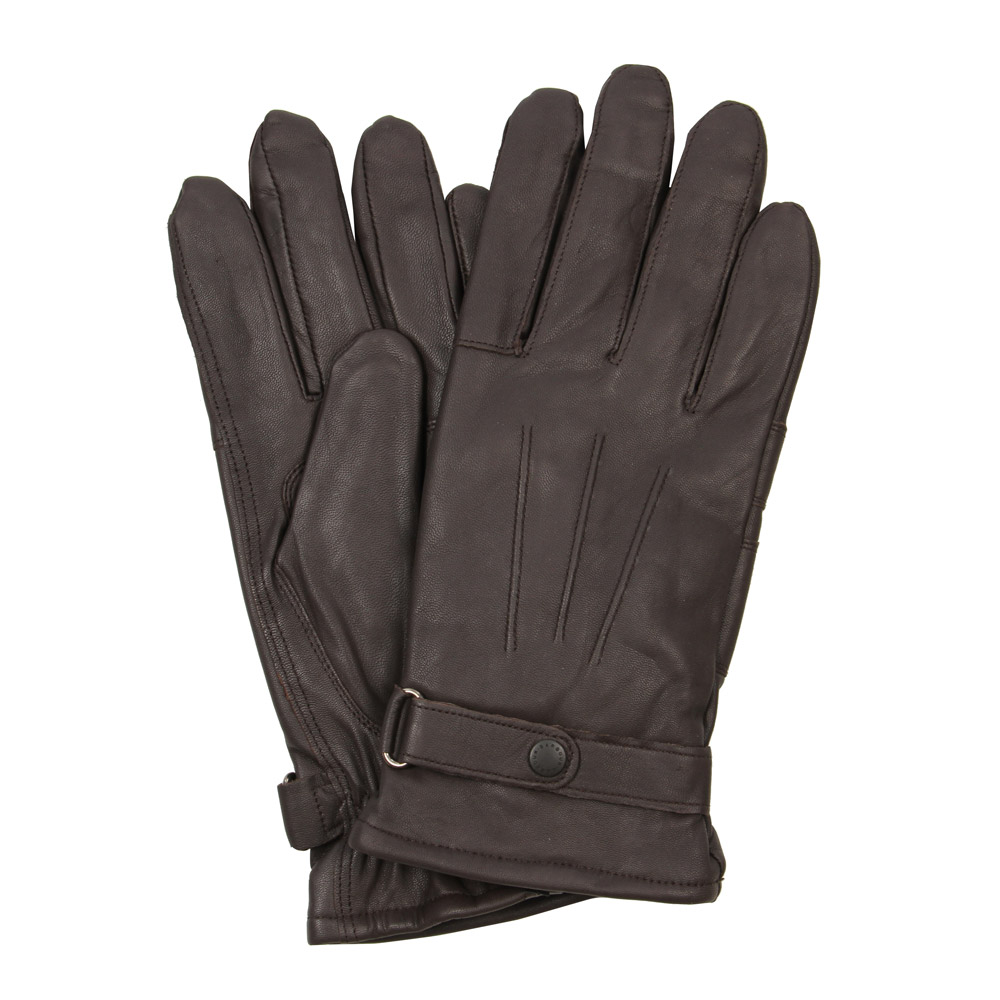 Gloves Burnished Leather Thinsulate - Brown