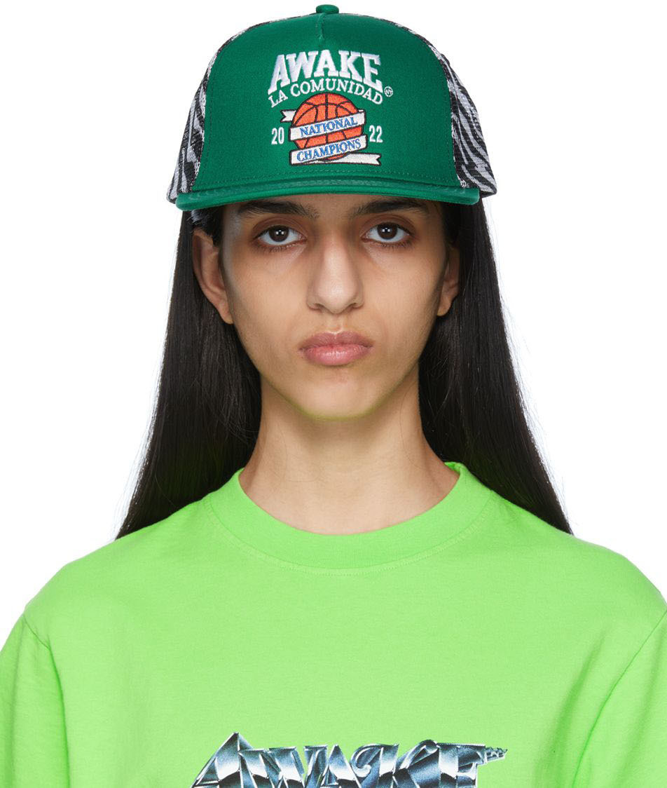awake trucker hat