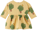 The Campamento Baby Yellow Trees & Birds Dress
