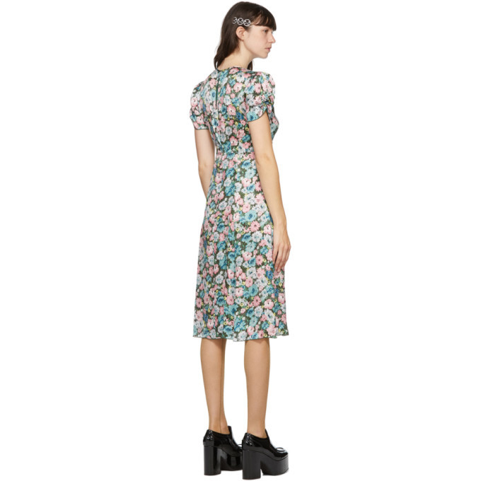 Marc Jacobs Green Silk Floral The 40s 