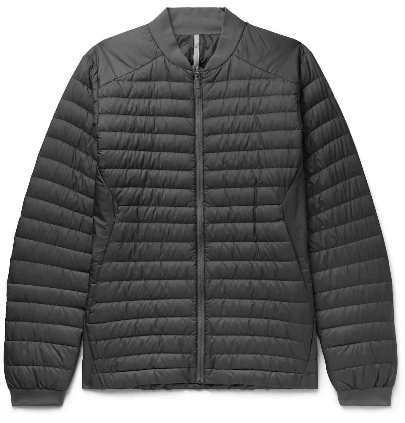 Veilance Conduit LT SlimFit Quilted NylonRipstop Down Jacket Gray Arc'teryx Veilance