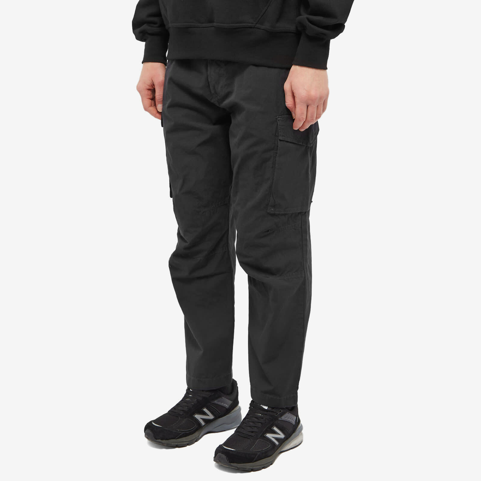 Edwin Men's Sentinel Cargo Pant in Black Edwin