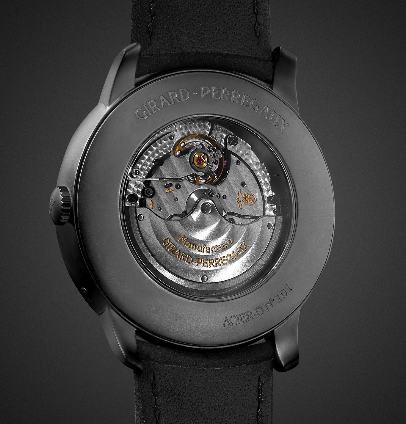 Girard-Perregaux - 1966 Blue Moon Automatic 40mm Stainless Steel and ...