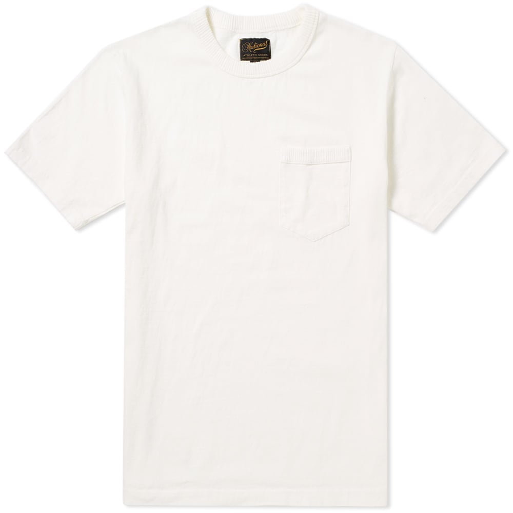 National Athletic Goods Rib Pocket Tee Costume National