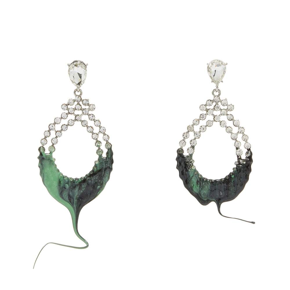 Ottolinger Crystal Drip Hoop Earings Ottolinger