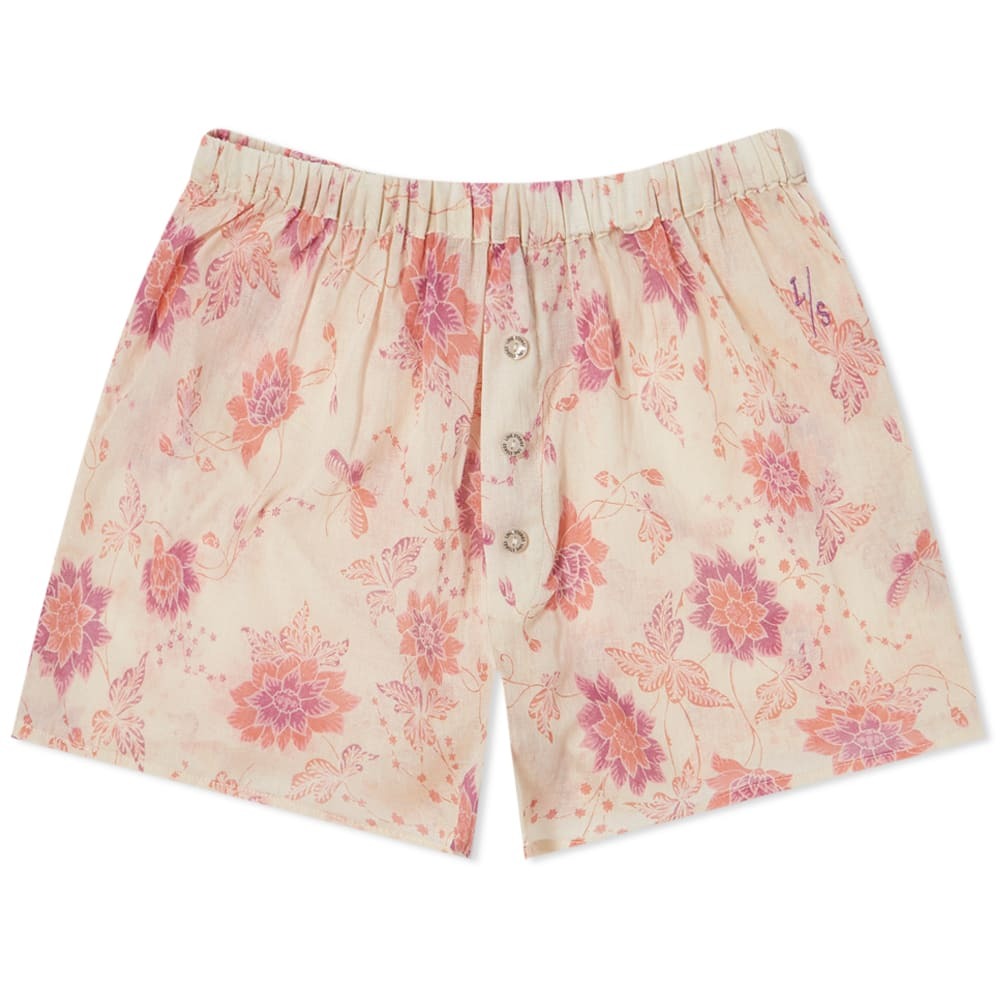 Love Stories Sunday Floral Boxer Style Shorts love stories