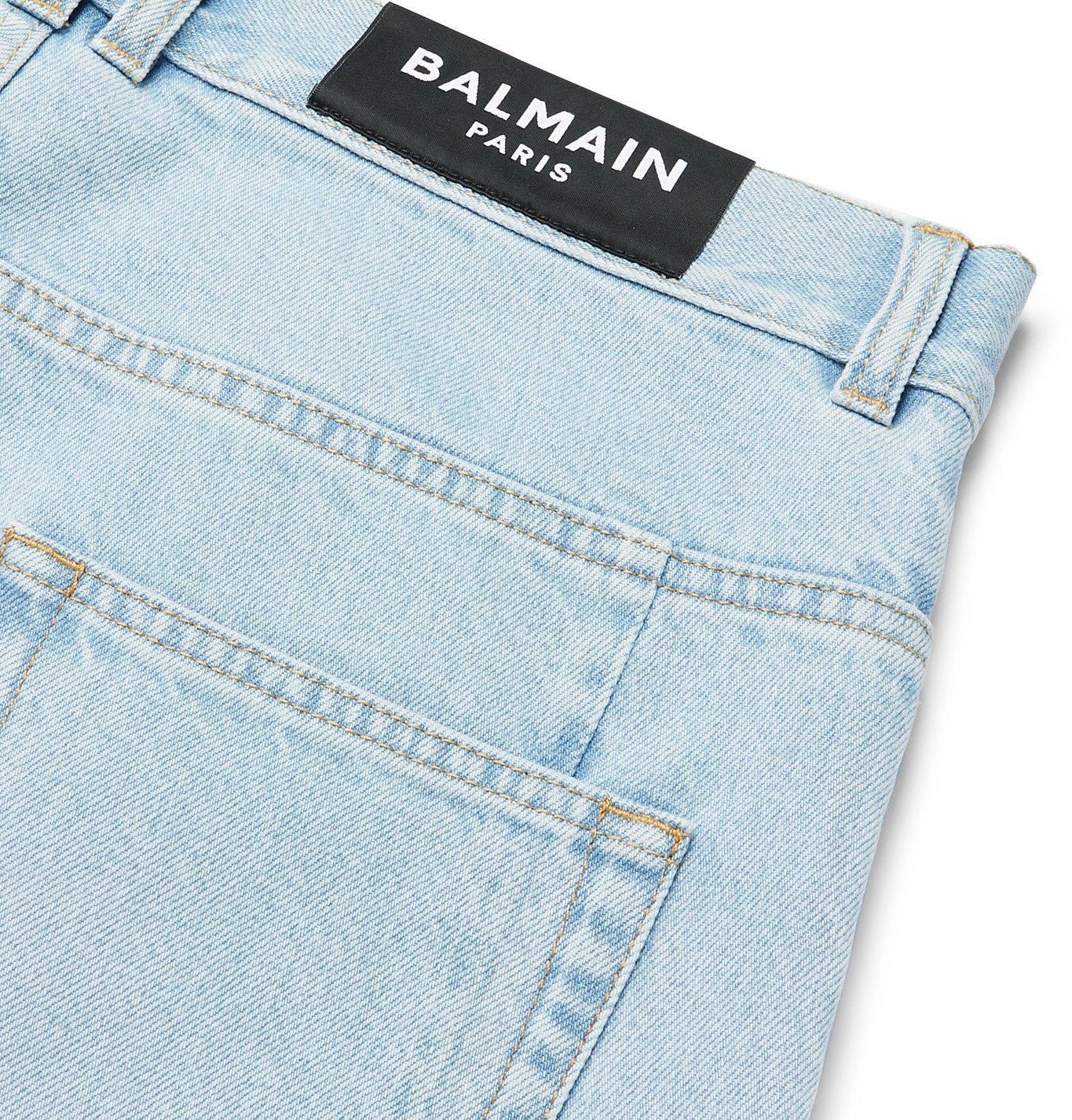 BALMAIN - Denim Jeans - Blue Balmain