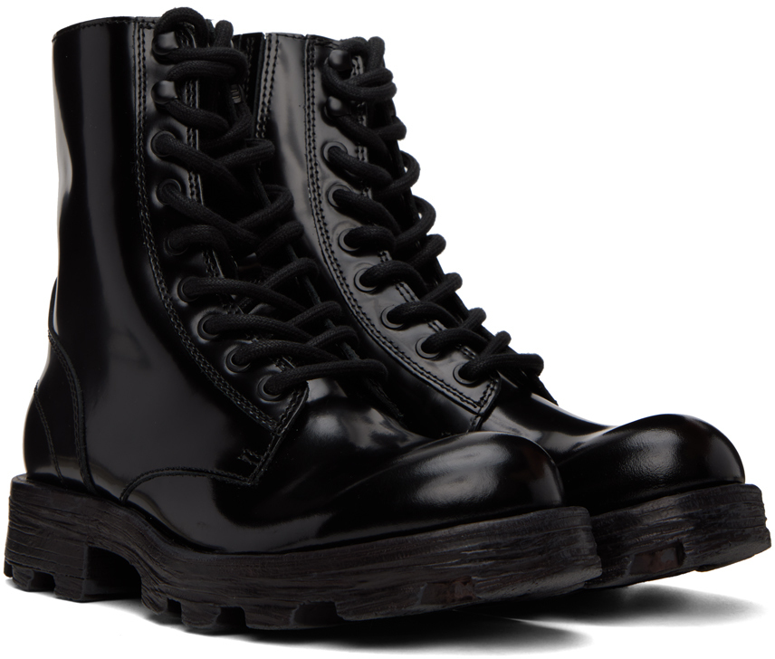 Diesel Black DHammer Boots Diesel
