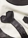 Rick Owens - Swampgod Upcycled Logo-Appliquéd Leather Jacket - Neutrals