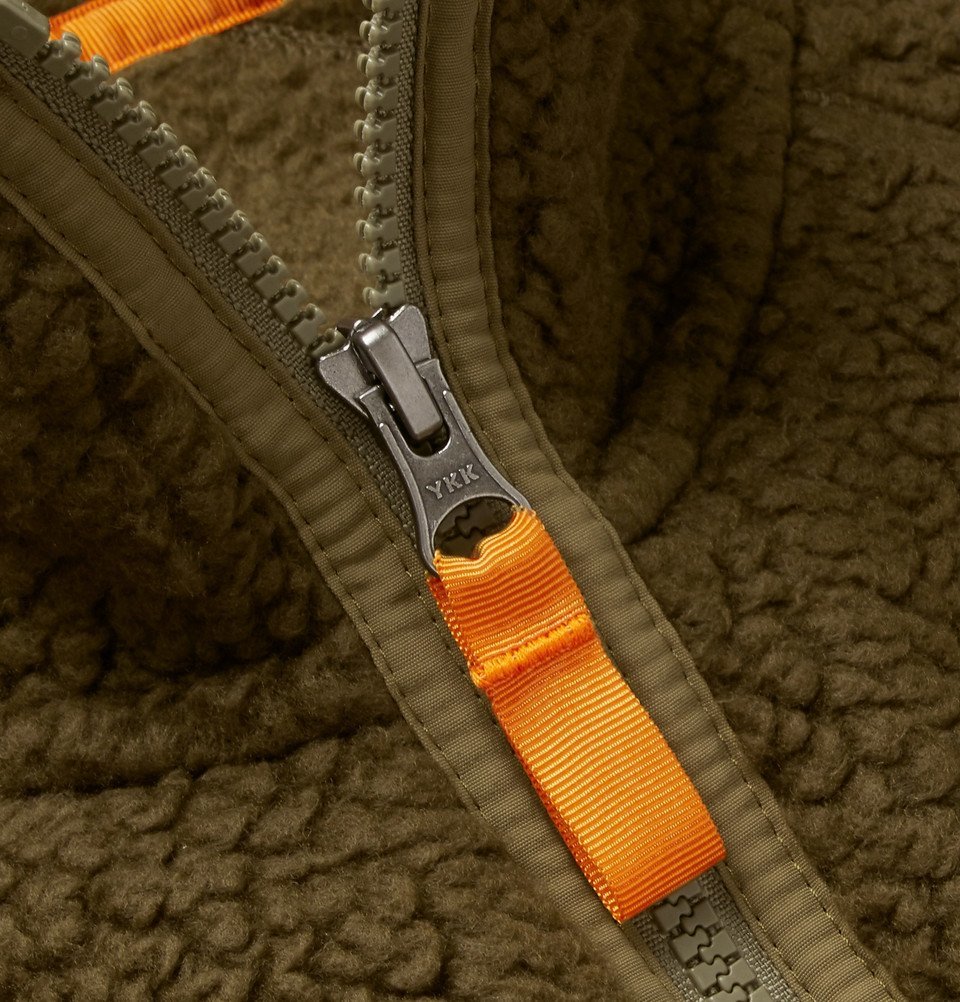 patagonia retro pile fleece green