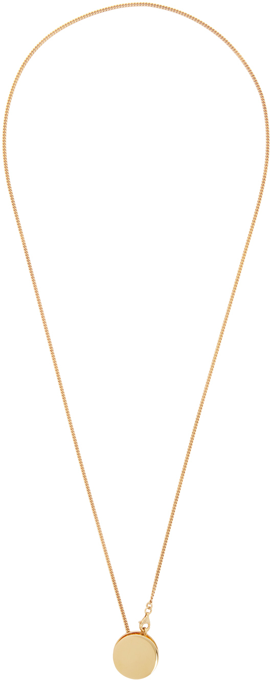 D'heygere Gold Pulley Necklace