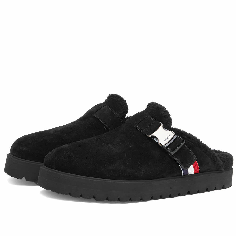 Moncler Men's Mon Mule in Black Moncler