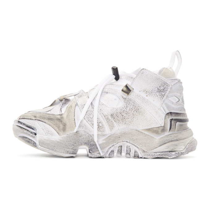 Vetements White Reebok Edition Genetically Modified Pump High-Top ...