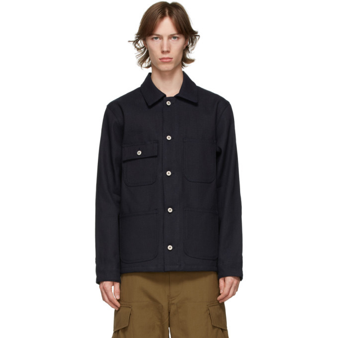 navy chore coat