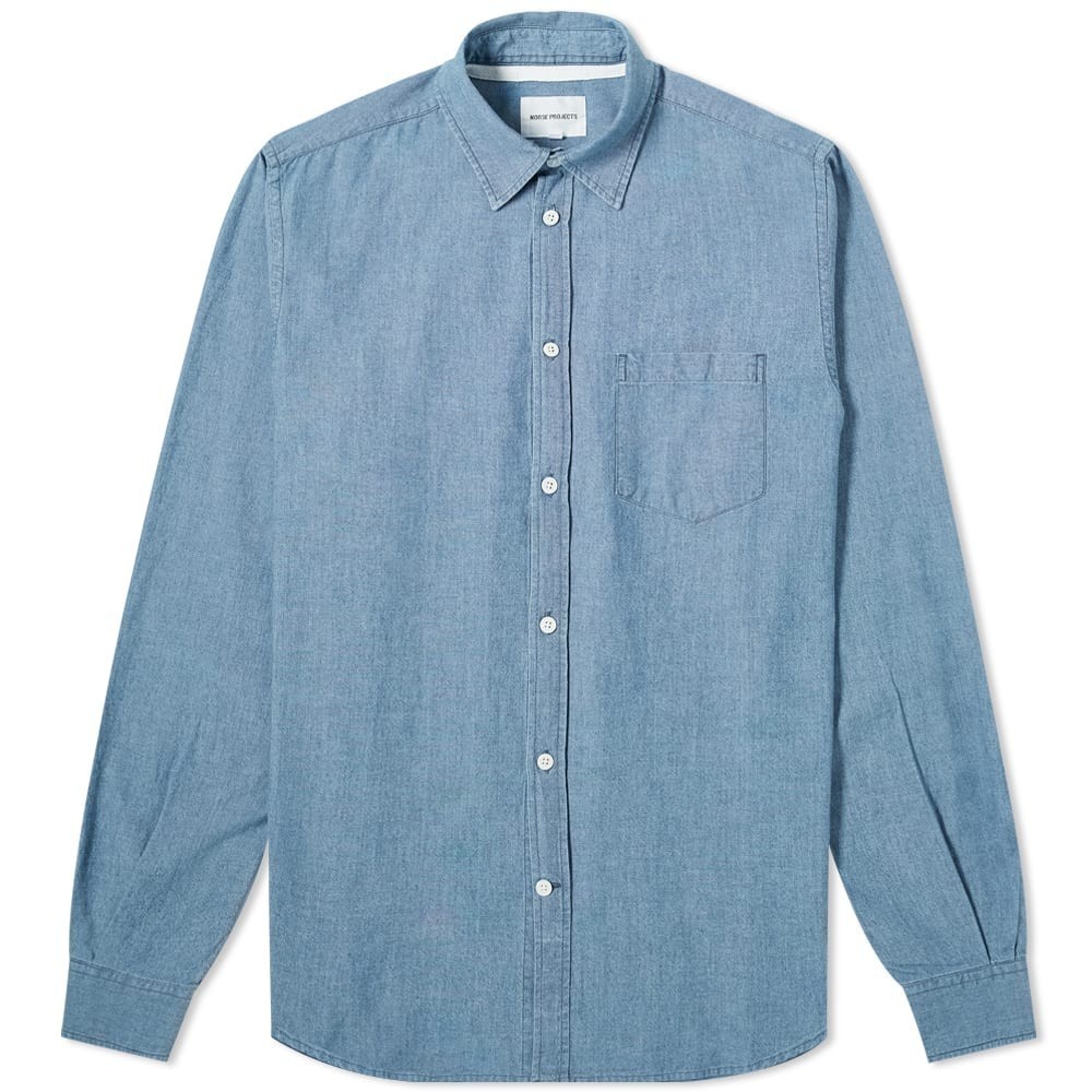Norse Projects Osvald Chambray Shirt Norse Projects