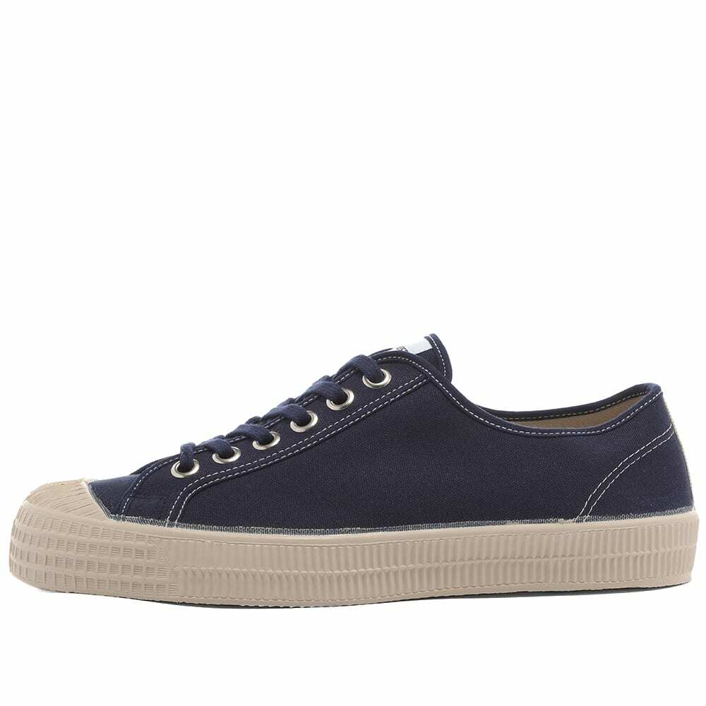 Novesta Men's Star Master Contrast Stitch Sneakers in Navy/Beige/Ecru ...