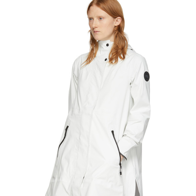 Canada Goose White Kitsilano Coat 
