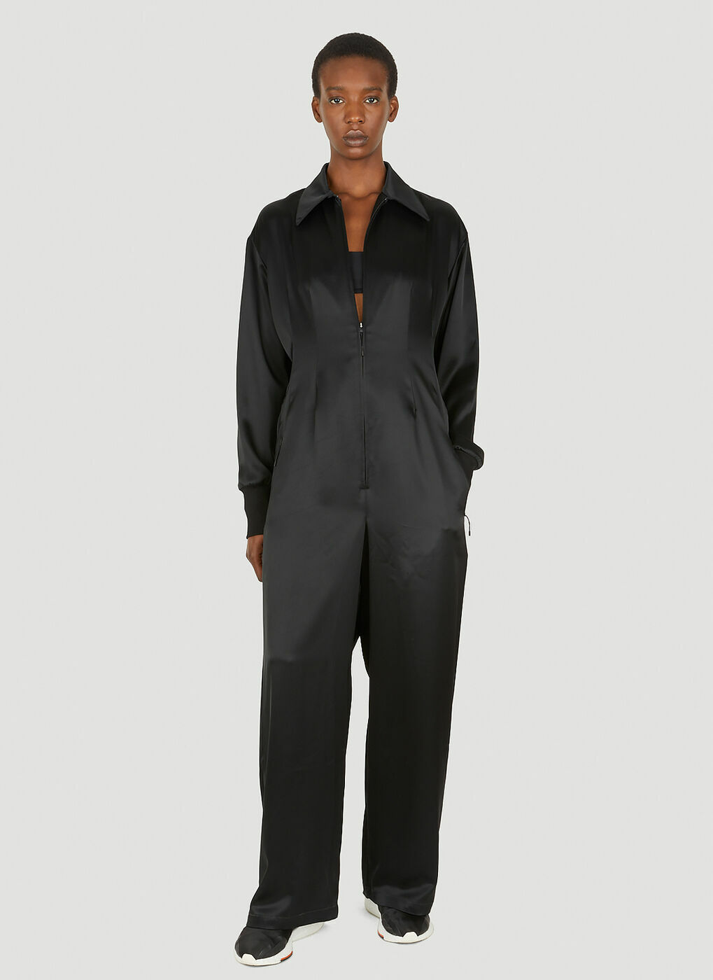 Technical Jumpsuit in Black Y-3