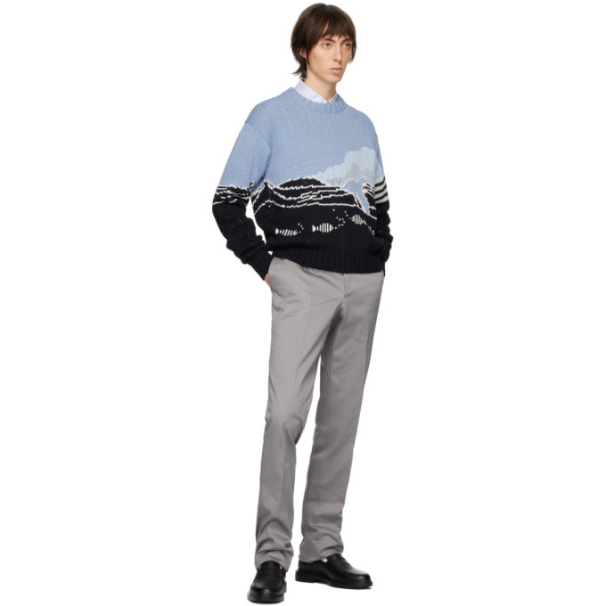 thom browne dolphin sweater