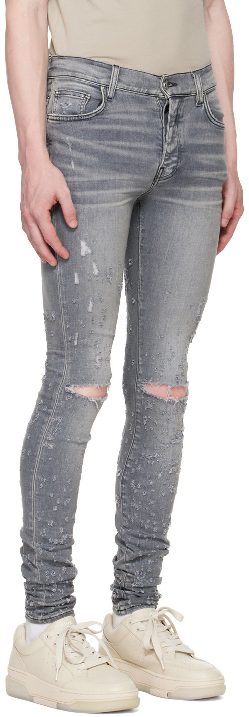 AMIRI Gray Shotgun Jeans Amiri