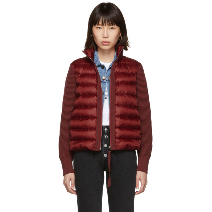 moncler down knit