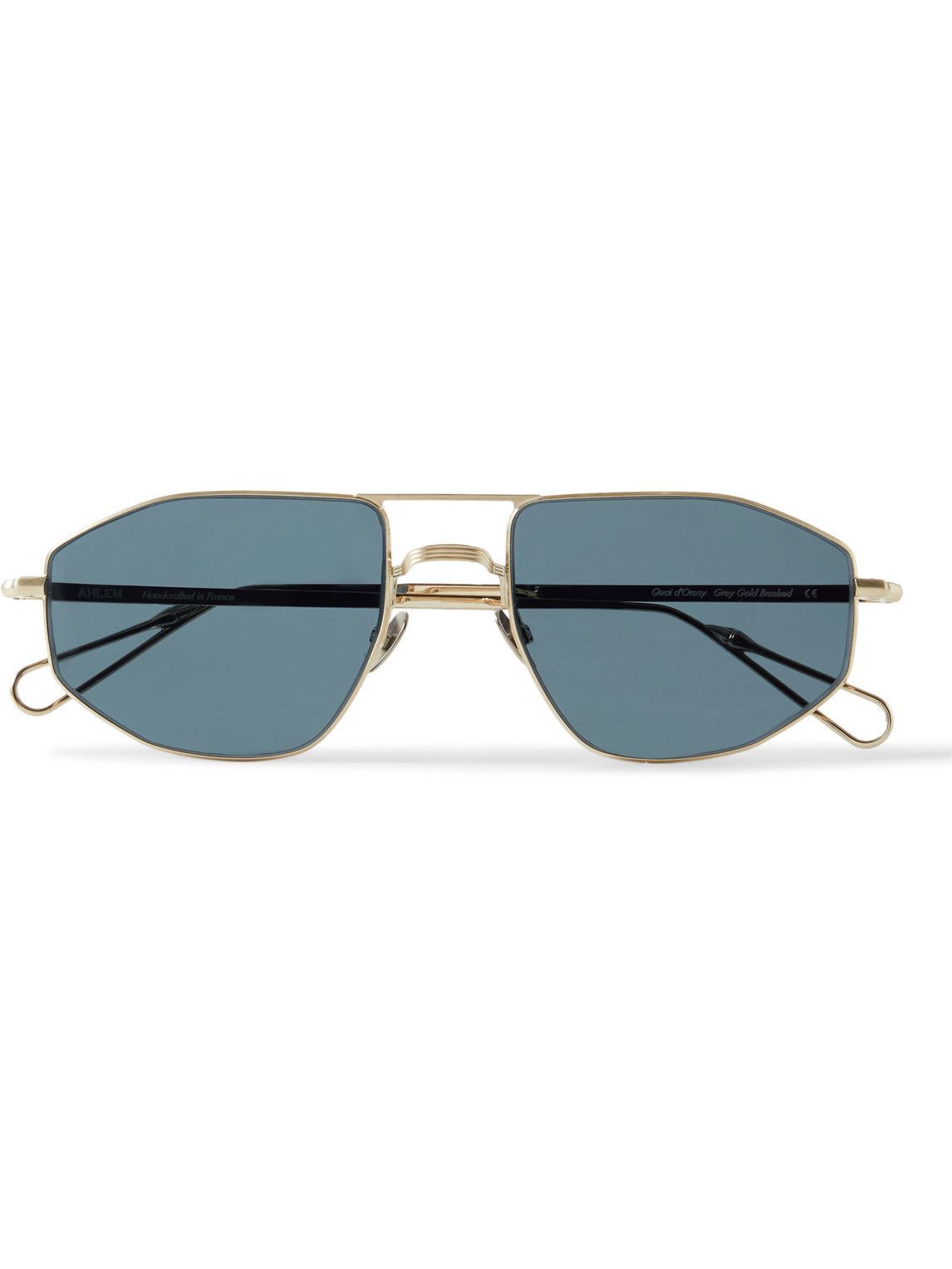 AHLEM - Quai d'Orsay Aviator-Style Gold-Plated Sunglasses