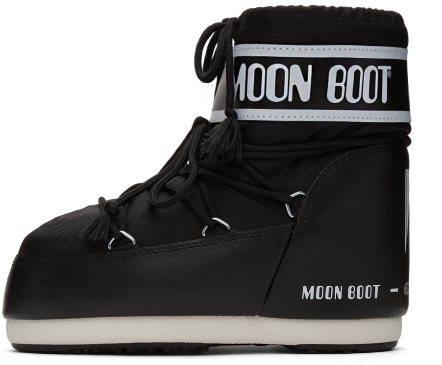 Veilig Munching variabel Moon Boot Black Nylon Icon Low 2 Boots