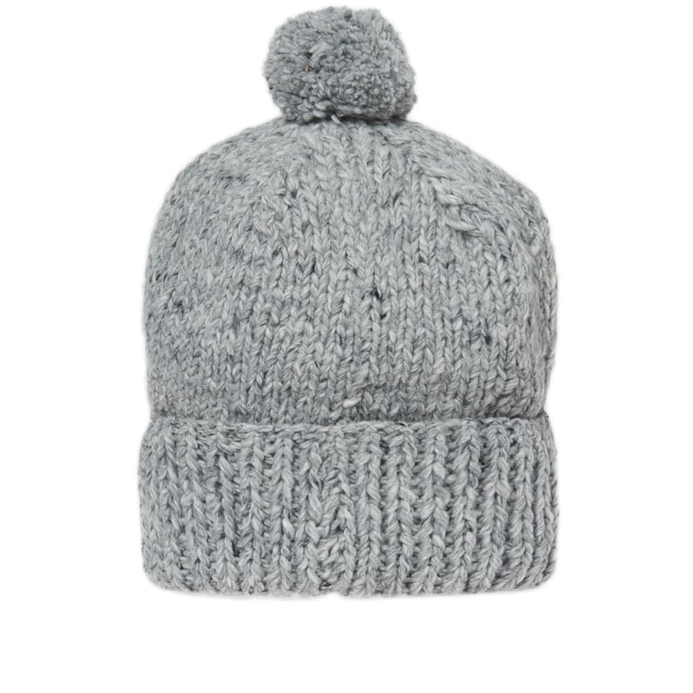 Chamula Double Cuff Beanie Grey Chamula