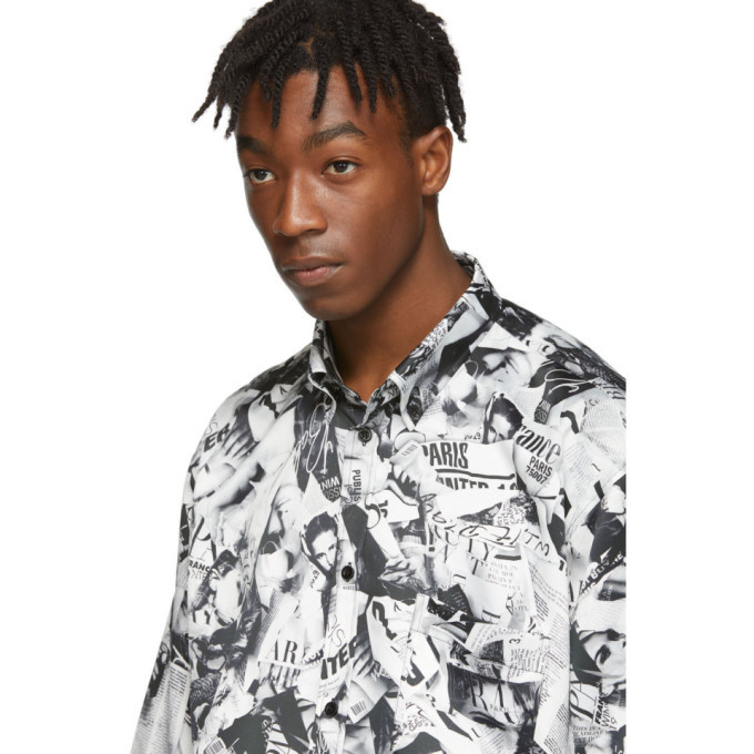 balenciaga magazine shirt