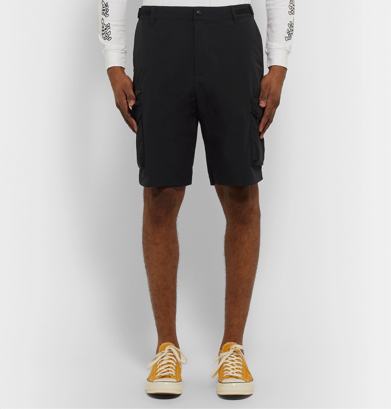 Carhartt WIP - Hayes Slim-Fit Stretch-Nylon Shorts - Black Carhartt WIP