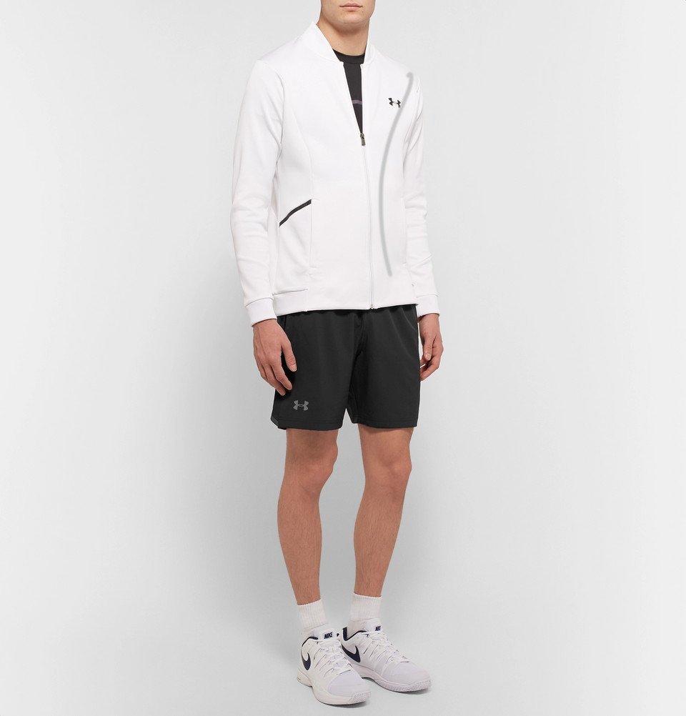 Under Armour - Forge Stretch-Shell Tennis Shorts - Men Black Under Armour