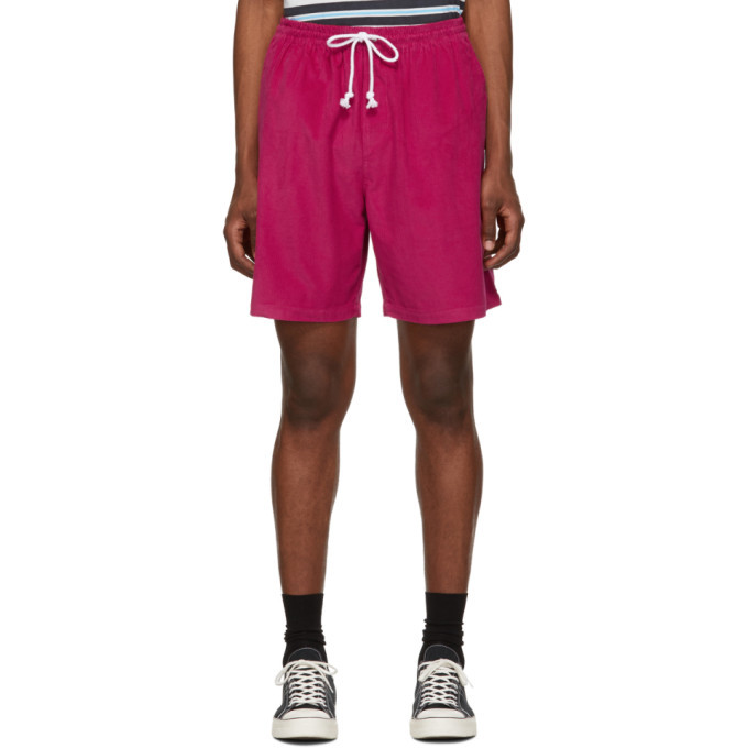 Noah NYC Pink Corduroy Drawstring 