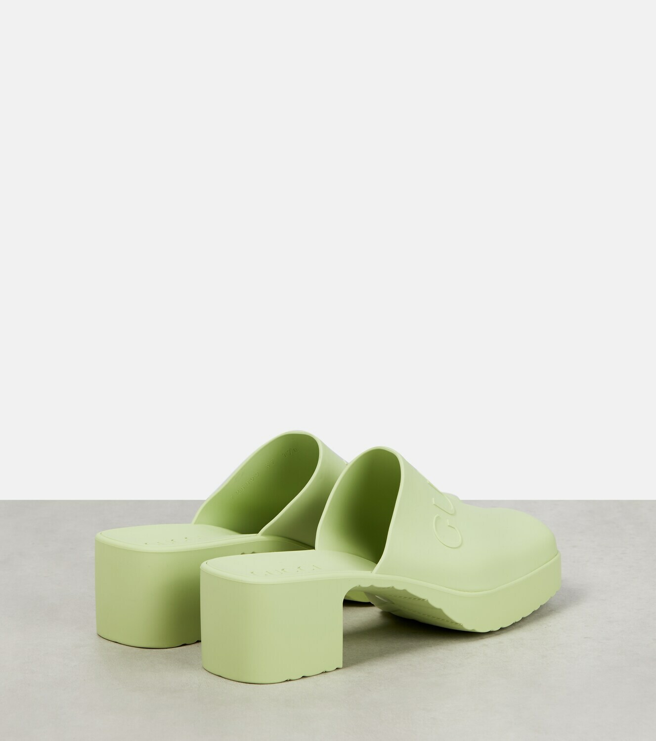 Gucci Logo rubber clogs Gucci